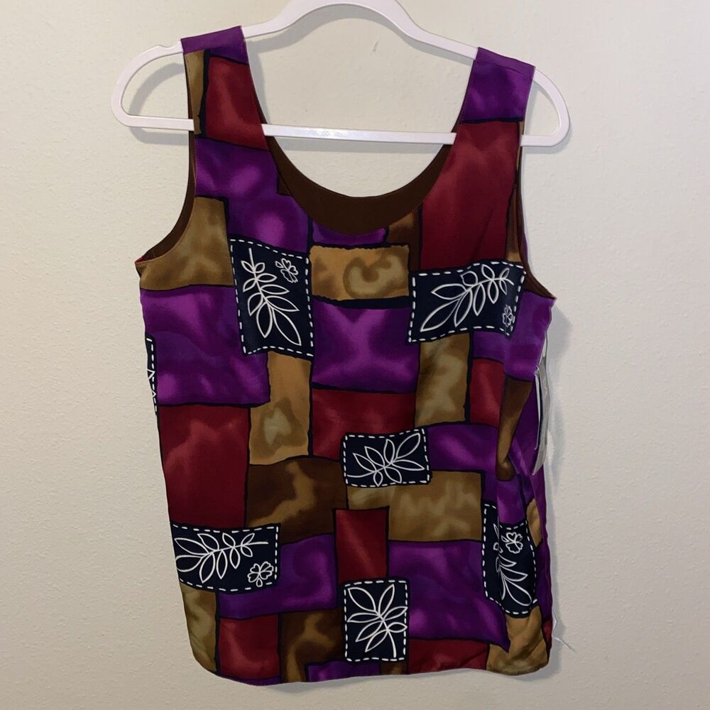 Maggie Sweet 4 In 1 Women’s Sleeveless Top Floral